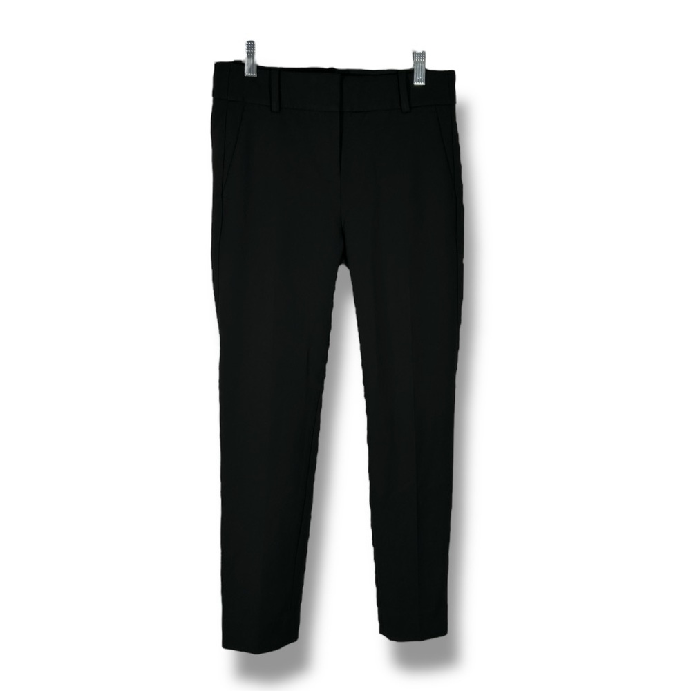 J. Crew Black Sleek Minimalist Straight Leg Business Pants Size 0 - “Grisha”